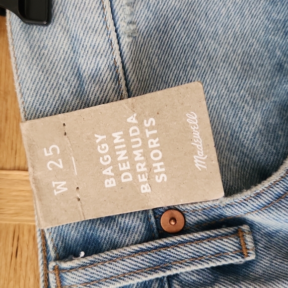 NWT!  Madewell button down Baggy Bermuda - Picture 3 of 9